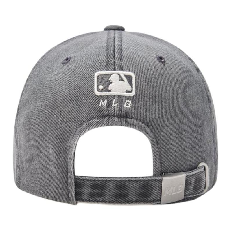 MLB Cotton Baseball Caps Unisex Gray Fashion 3ACPVV55N-50CGS