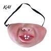 Dog Masque for Halloween Funny Masque, PU Foam Scary Pet Face Costume, Realistic Mouth Cute Dress Up with Elastic Band Up, Holiday Party, Photo Props