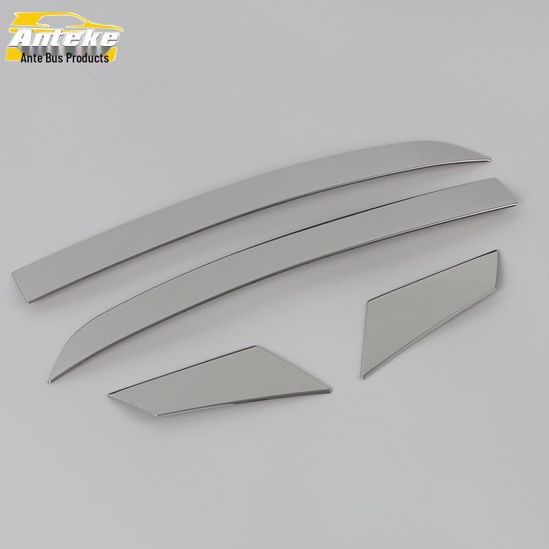 Honda 23 CRV Front Bumper Plate Guard: Anti-Scratch Bright Trim Accessory