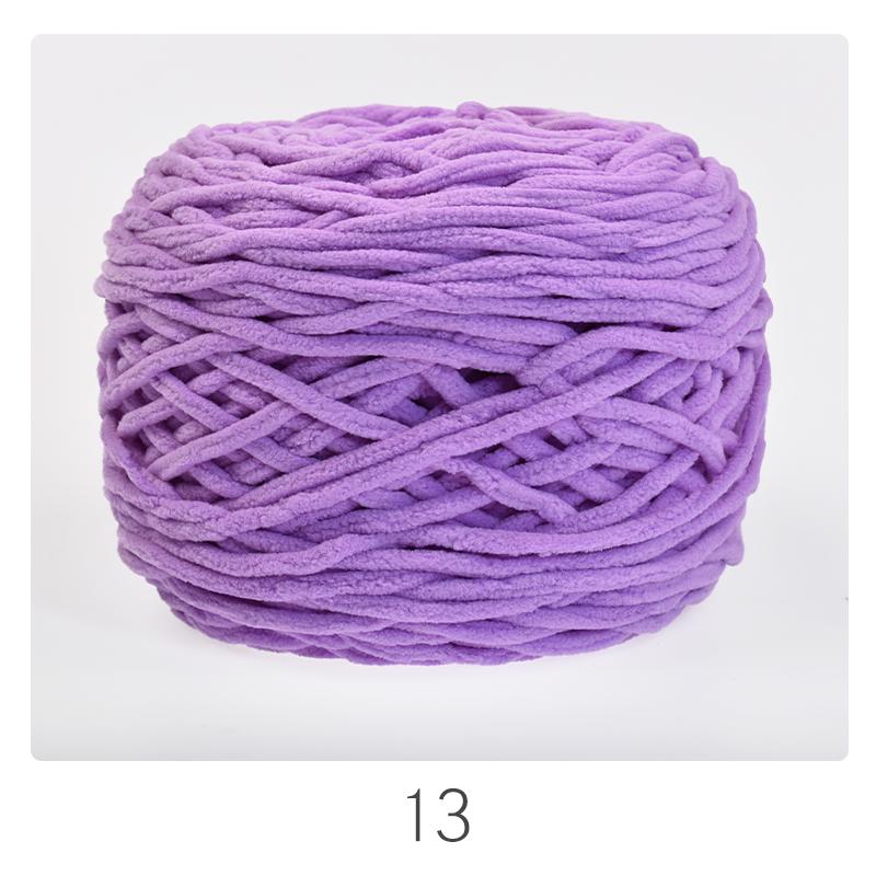 Chunky Ice Silk Yarn for Hand-Knitting: Ideal for Sweaters, Scarves, Bags, Crochet Dolls, and Hooked Shoes