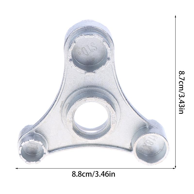 8 In 1 Faucet Aerator Removal Tool Zinc Alloy Faucet Aerator Key Portable Faucet Aerator Wrench For Hidden Threaded Aerator