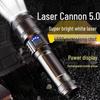 Rechargeable High-Power Flashlight: Emergency Outdoor Lighting with Ultra-Long Battery Life