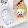 Display Doll Storage Bag Clear Outdoor Doll Display Bag 10cm Transparent Doll Bag  Plush Doll