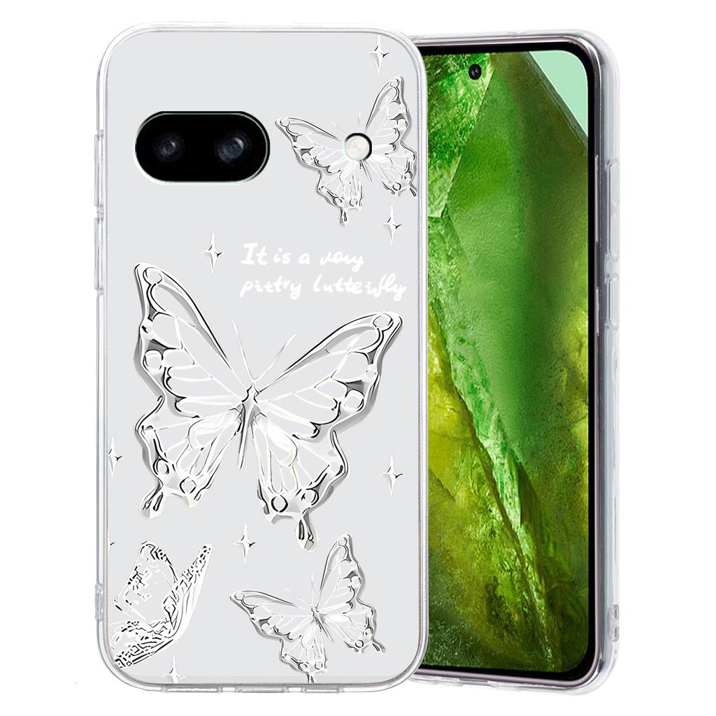 For Google Pixel 8a Case Pattern Printing Anti-Scratch TPU Phone Cover