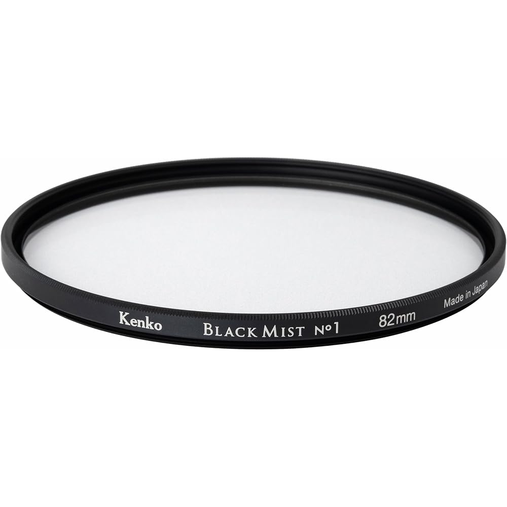 [Amazon.co.jp Exclusive] Kenko Mist Filter Black Mist No.1 N 82mm - Soft Diffusion Effect - Powerfully softens light, creating a cinematic effect - Sl