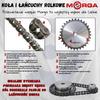 Hardened Chain Sprocket with Flange, Hub 12B-1 (R1 3/4) Z-10 Outer Diameter - 69.8 MORGA