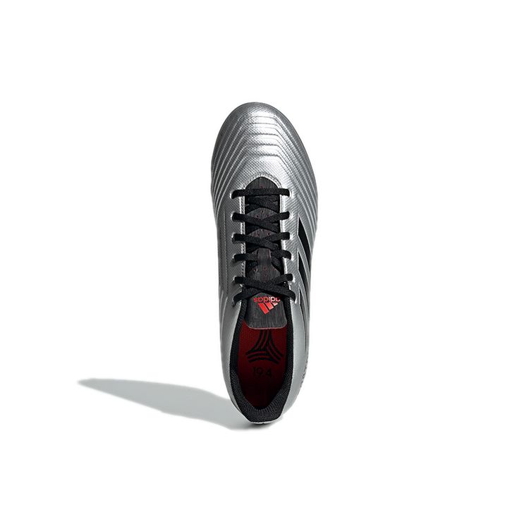 Adidas Predator 19.4 Round Toe TF (Rubber Studs) Hard Ground Artificial Grass Kangaroo Leather Composite Non-Slip Durable Soccer Shoes F35634