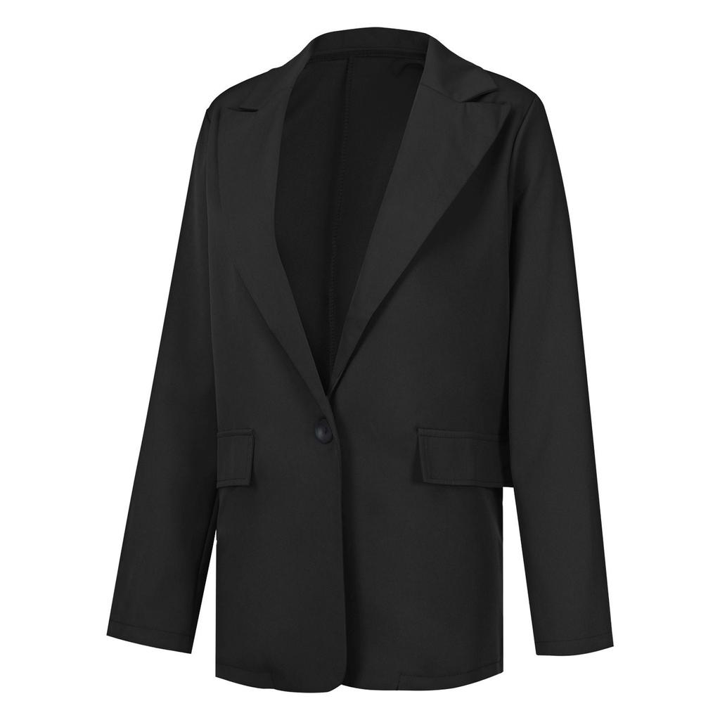Women's Fashion Lapel Slim Cardigan Temperament Suit Jacket
