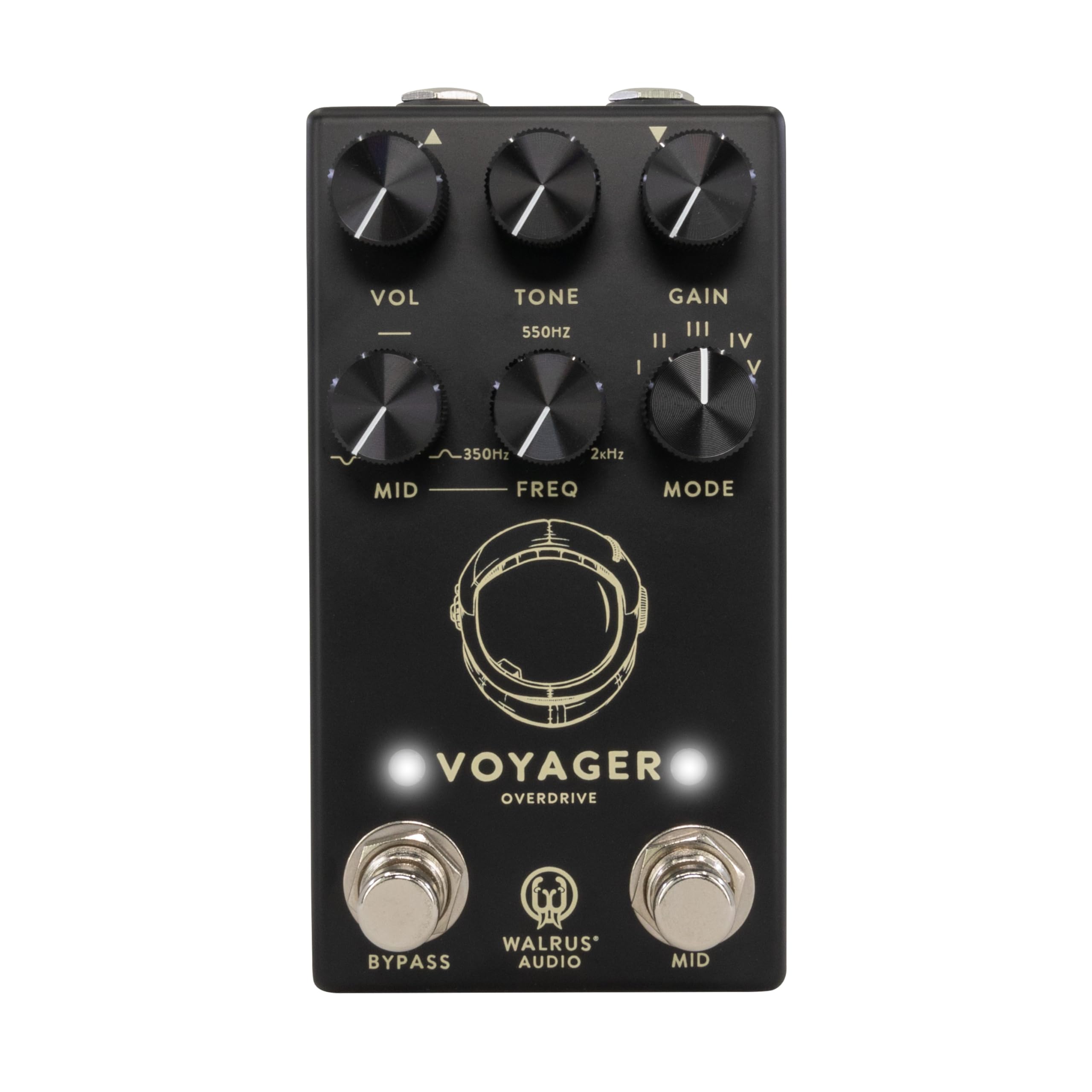 

WARLUS AUDIO Voyager MKII Black Preamp/Overdrive Preamp/Overdrive WAL-VOY/MK2 чорний