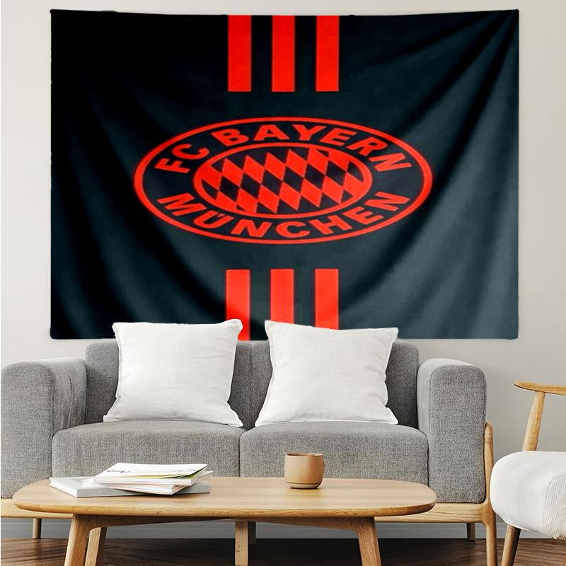 Munich FC Artwork Printed Printed Tapestry, for Bedroom,Livingroom, dormitory, Large Wall Decor, Fabric Decor Fan Birthday Gifts