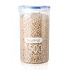 Food Grade Sealed Jars Refrigerator Fresh-keeping Storage Jars Plastic Grain Jars Multi-specification Sealed Jars with Lids