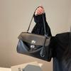 Portable Platinum Bag Women's New Trendy Korean Niche Armpit Bag High-end Sense Large-capacity Commuter Bag Women