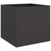 Vidaxl Donica, Czarna, 42X40X39 Cm, Stal