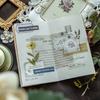 Yoofun 50sheets Aesthetic Vintage Frame Memo Pad Paper for Scrapbooking Junk Journal School DIY Stationery Supplies