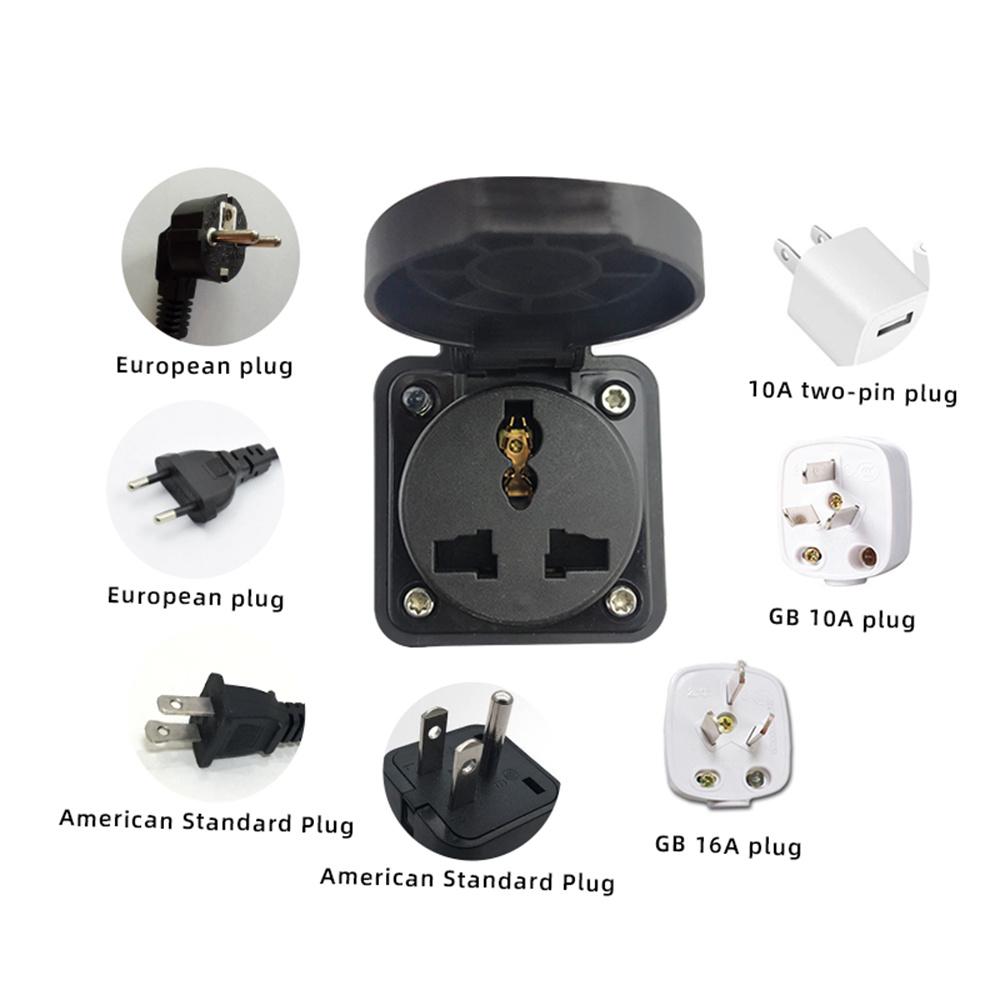 Car Accessories Universal Practical 220v Ev Charger Adapter Car Supplies Electric Car Charger Adapter Multifunctional Durable