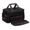 Tool Bag 17in Heavy Duty Hand Tote Storage Organizer Wear Proof Oxford Cloth 20 Pockets Adjustable Shoulder Strap for