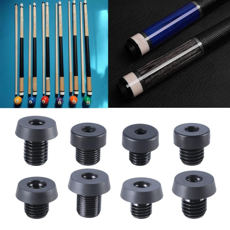 Billiard Cue Bottom Cover Block Butt Billiard Cue Rubber Plug Pool Cue Bottom Bumper Protector Billiard Bottom Plug
