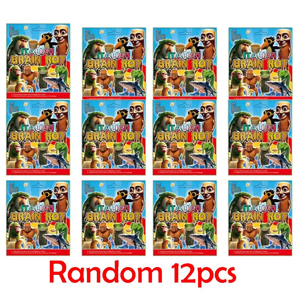 NEW Blind box Italian  Brainrot AI Animals Tung Tung Tung Sahur Figure Tralalelo Tralala Figure Doll  DeskOrnament Gift