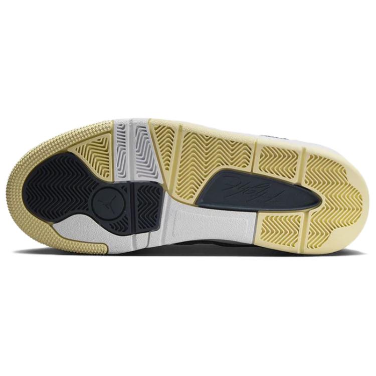 New Jordan FLIGHT COURT Abrasion Resistant Low Top Vintage Basketball Shoes Women's Blue White IH4489-451