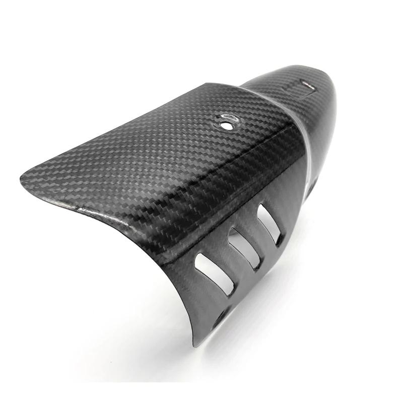 Motorcycle Carbon Fiber Exhaust Muffler Pipe Protector Heat Shield Guard For MT07 MT09 MT10 FZ10 R3 ZX4R ZX6R ZX4RR Z400 CBR5