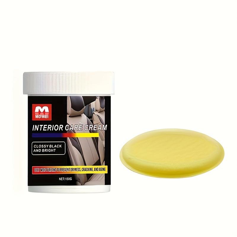 

Крем для ухода за интерьером MOWEI - средство для восстановления пластика и воск для обновления салона и панелей автомобиля, средство для удаления царапин и пятен, усилитель блеска