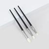 3-Pack Imitation Wool Eyeshadow & Contour Brush Set: Soft Bristles for Blending and Nose Contour