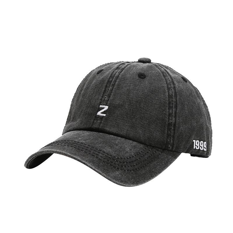 Spring and summer outdoor sunshade cap men's and women's fashion versatile Z letter sports and leisure baseball cap spring and autumn