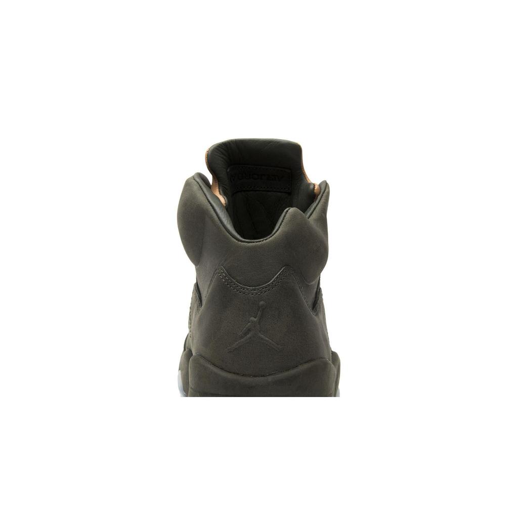 Air Jordan 5 Retro Premium 'Take Flight' (Unisexe) Sequoia / Or Métallique-Tan Vachetta-Sequoia Chaussures de Basketball Vintage 881432 305