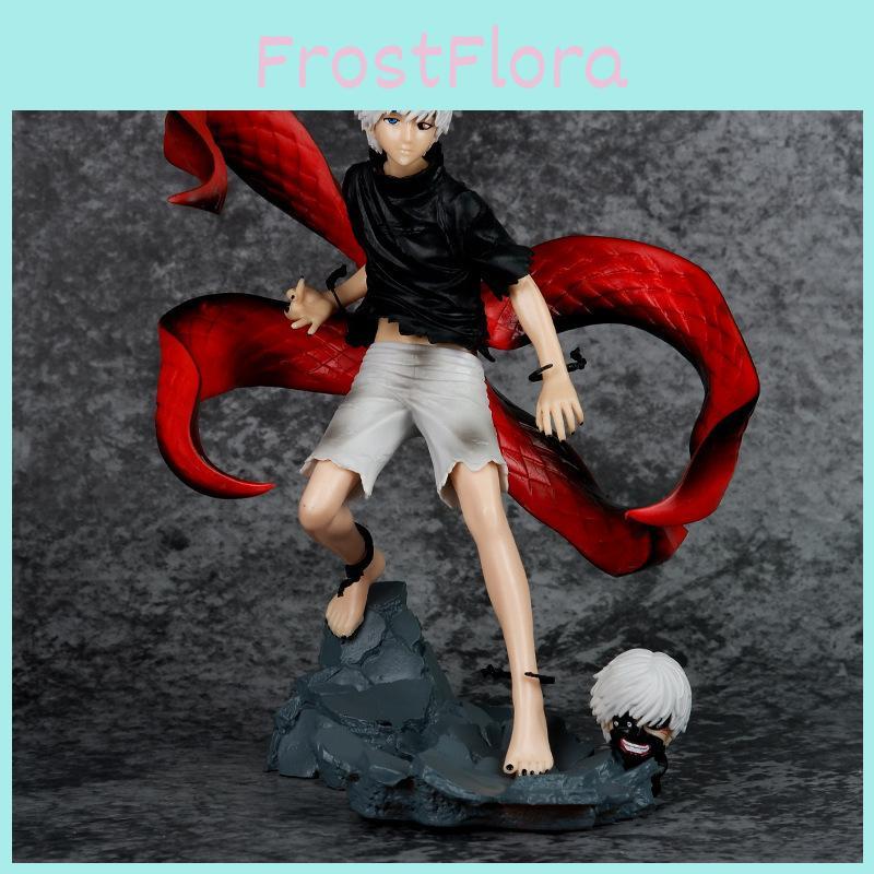 High Quality Tokyo Ghoul Kaneki Ken Pvc Action Figure Mask With Interchangeable Faces 21cm