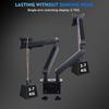 13-32 Inch Adjustable Gas Spring Monitor Arm - Rotating, Lifting, Tilting Screen Holder