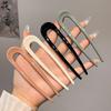 1/5 Pcs Fashion Solid Plastic U-shaped Hair Sticks For Women Girls Party Ponytail Holder Hair Accessories