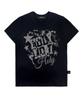 HOLYNUMBER7 Holy Star Graphic Short Sleeve T-Shirt_Black