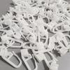 20 Pezzi Plastica Binario Tenda Scivolo Sostituzione Ganci Tenda Pieghevole Scorrevoli Accessori Binario Tenda Moderni Durevoli
