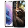 Cute Sloth Phone Case for Samsung A54 A14 A24 A34 A17 A37 A57 A55 A35 A25 A15 A13 A23 A33 A53 A07 A05S A04S A03 A73 Galaxy Note