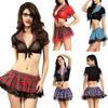 Alluring Womens School Girl Costume Featuring Fancy Dress And Eye-catching Colors