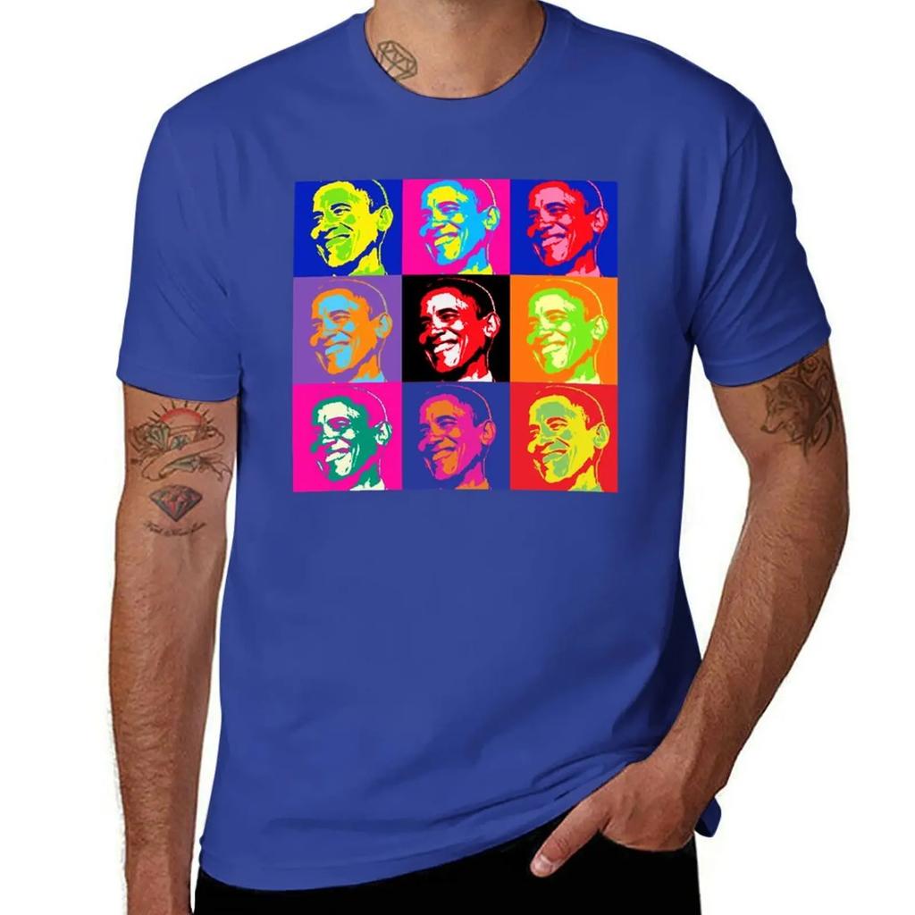 Barack Superstar T-Shirt vintage clothes oversizeds plus size tops blanks mens shirts graphic tee