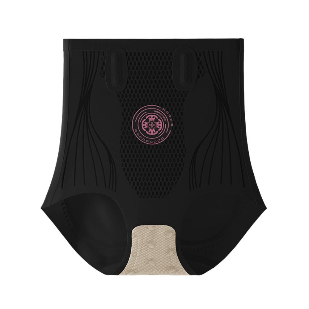 

Корректирующее белье Трусы-подтяжки для ягодиц из хлопка Трусы для похудения Послеродовое корректирующее белье для женщин L чёрный