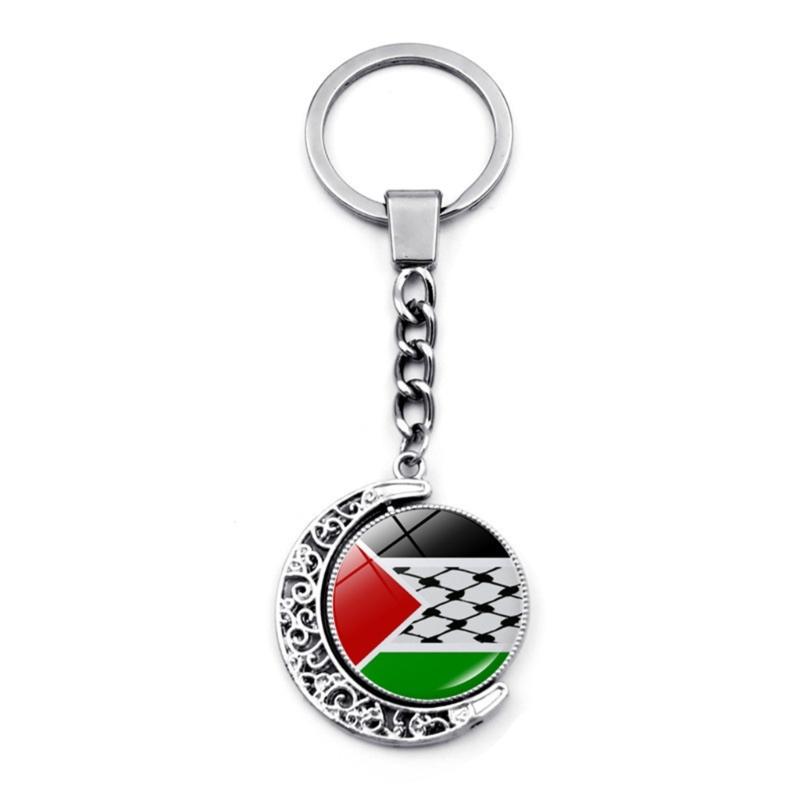 Verschiedene Stil PSE Flaggen Schlüsselanhänger Stilvoller Anhänger Schlüsselanhänger Einzigartiger Ethnischer Stil Schlüsselanhänger Schmuck Zubehör für Männer Frauen