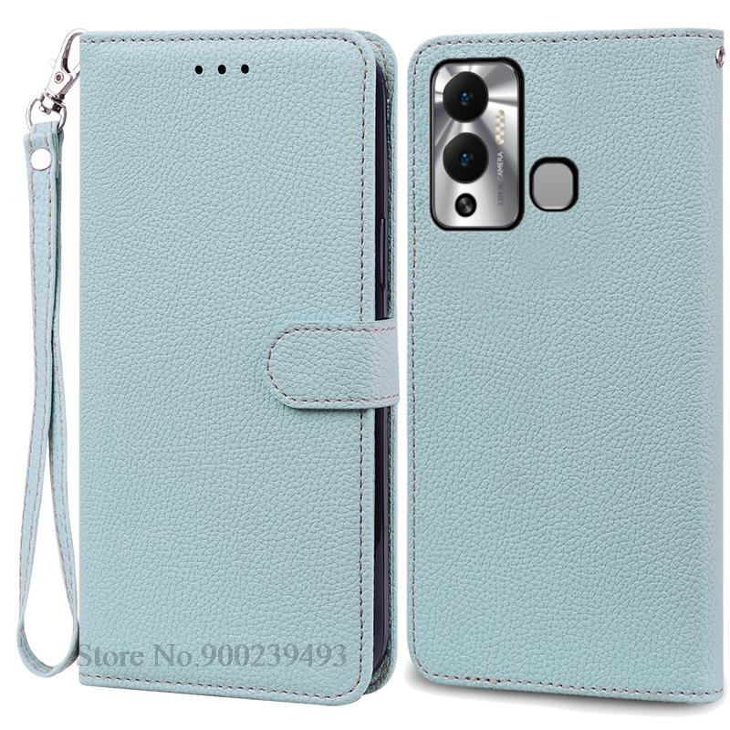 Pro Infinix Hot 12 Play Pouzdro Peněženka Kožený Vyklápěcí Kryt Pro Infinix Hot 12 Play NFC Pouzdro X6816C X6816 X6816D Kryt Coque Fundas