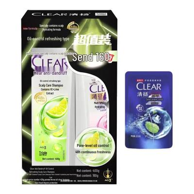 Clear Shampoo Vorteilspackung – Ölregulierend & Feuchtigkeitsspendend