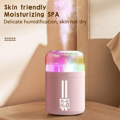 350ml Air Humidifier Portable Mini USB Aroma Diffuser With Cool LED Colorful Night Lights Mist For Bedroom Home Car Diffusers