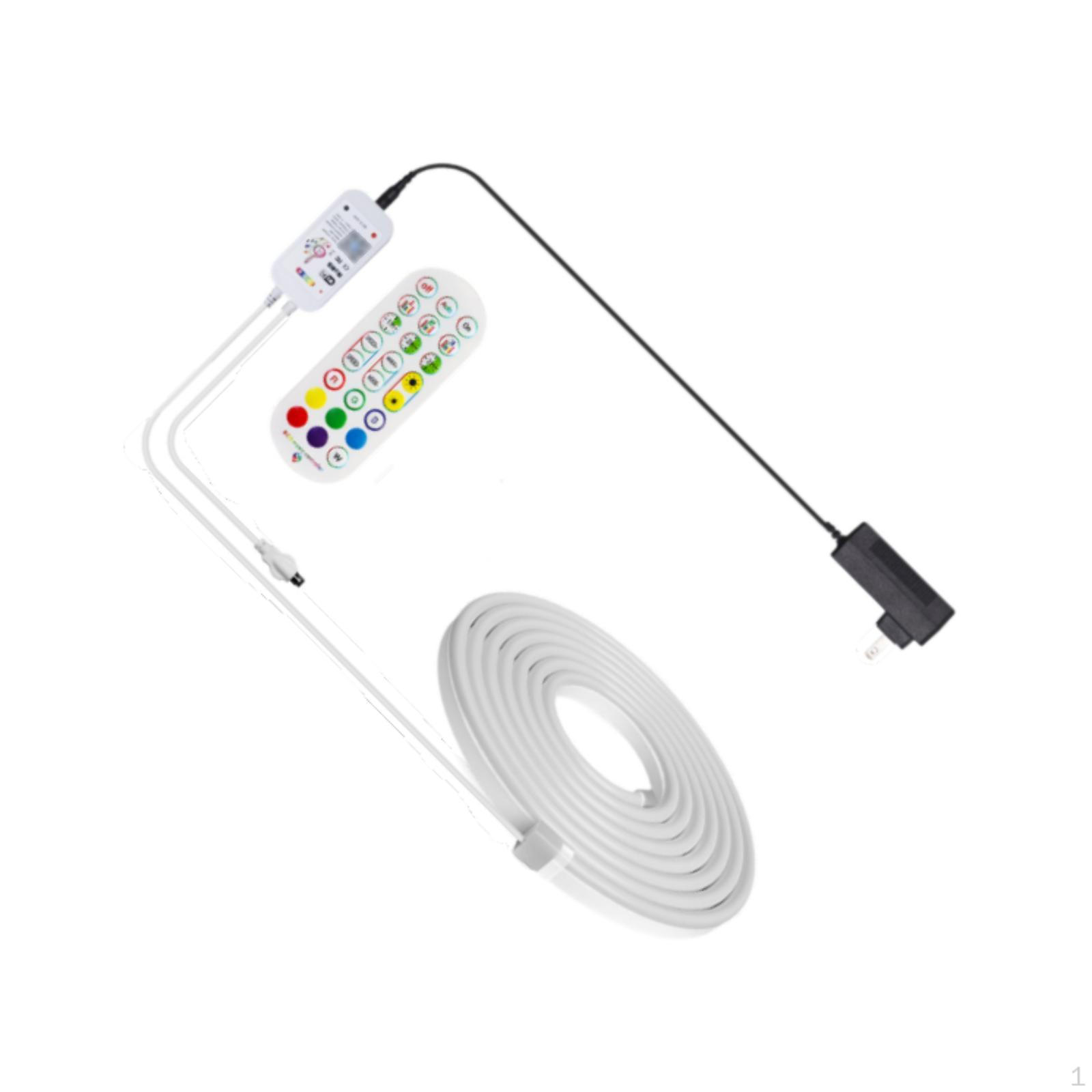 

LED Neon Light Strip Flexible Rope for Playroom Living Festival