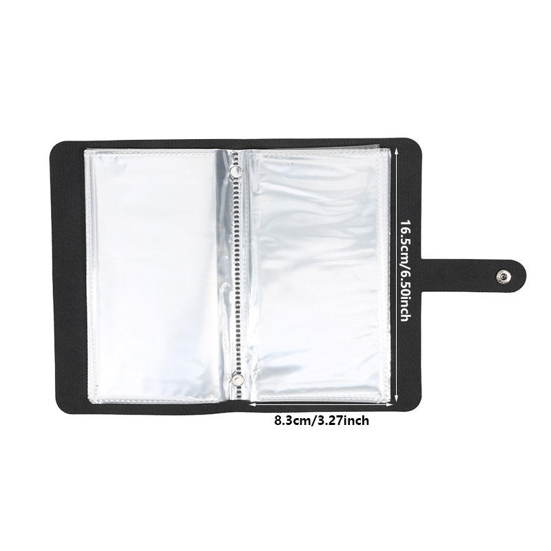 100 Sheets Paper Currency Collection Book Cash Saving Storage Bag Commemorative Banknote Save Books Family Finance Folder