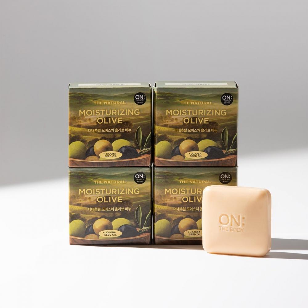 

Onthebody Thenatural Оливковое мыло 90гx4
