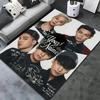 Bigbang Music Custom Name Carpet Rug For Living Room Bedroom Home Sofa Decoration Kids Play Nonslip Floor Mat