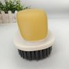 Plastic Cleaning Brush Comfortable Handle Hat Brush New Soft Brush  for Kitchen Bathroom