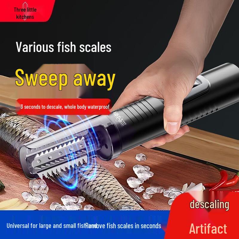Wireless Electric Fish Scaler