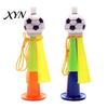 Soccer Fan Horn 2Pcs Cheering Horn, 3 Tone Sports Noise Maker, Football Game Accessory Handheld Stadium Trumpet for Day, Party Three-tone Cheer