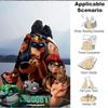 1pc Scooby-Doo Mystery Flannel Throw Blanket - HD Printed Lightweight Soft Warm All-Season Blanket for Sofa, Bed, Travel091