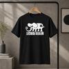 Black Label Never Forget Elephant Skate Skateboarding 90s Design T Shirt Tee